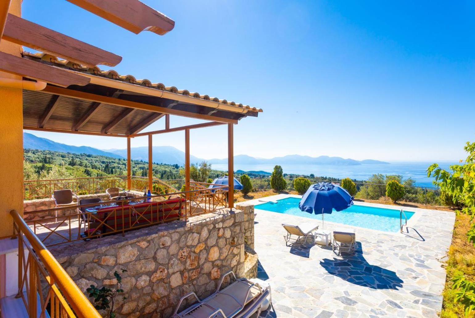Villa Aetos Vasilikiadhes Bagian luar foto