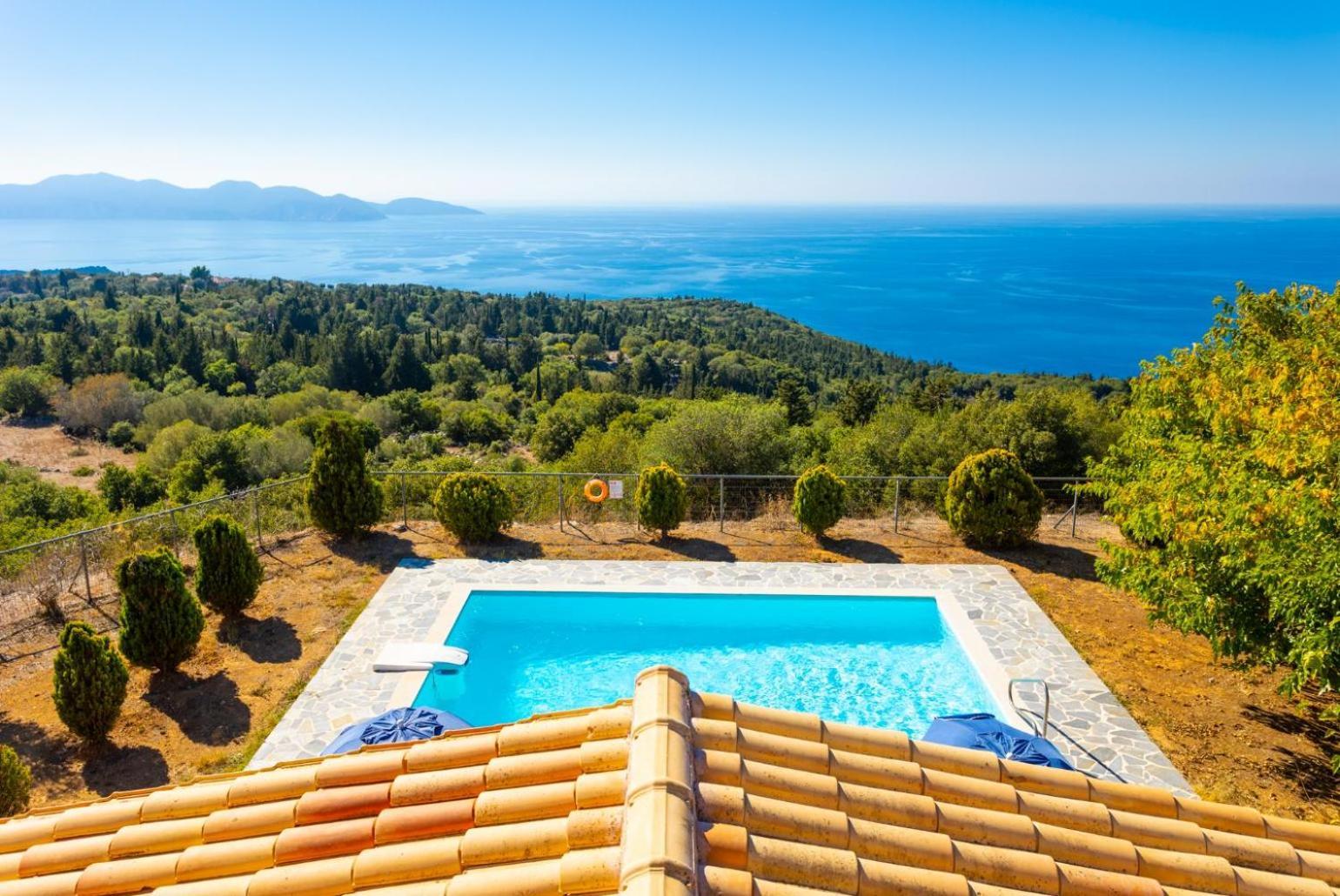 Villa Aetos Vasilikiadhes Bagian luar foto