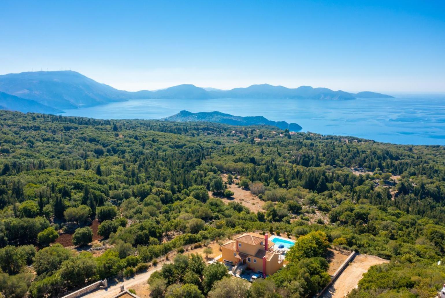 Villa Aetos Vasilikiadhes Bagian luar foto