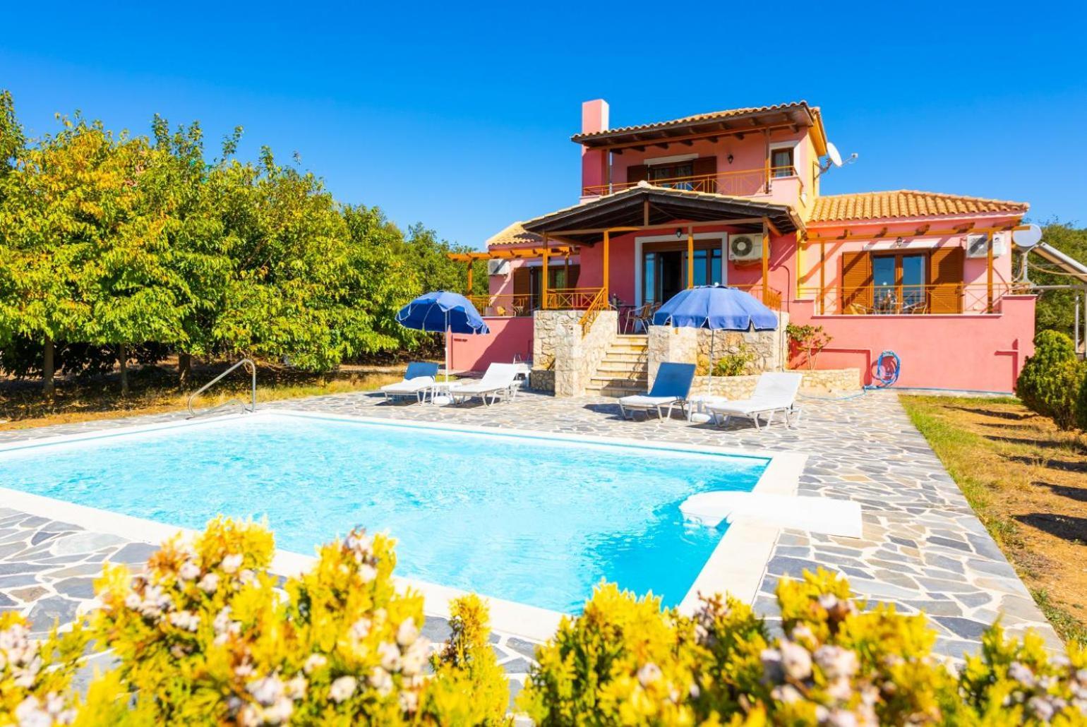Villa Aetos Vasilikiadhes Bagian luar foto